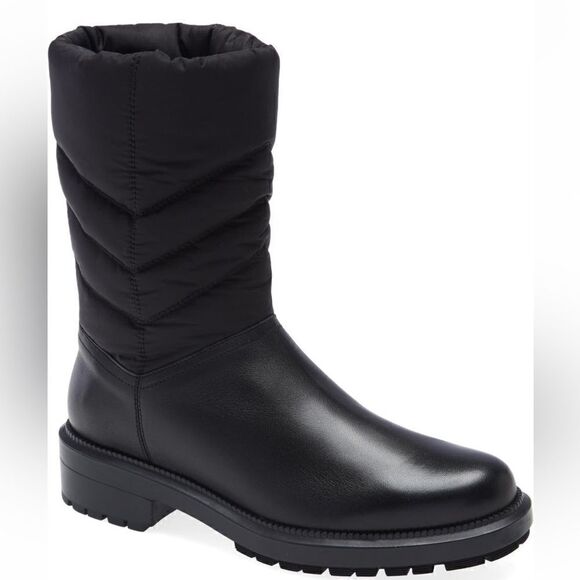 Aquatalia Lori waterproof stain resistant technology leather Italian boot size 6 - Picture 1 of 13